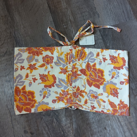 FREE PEOPLE Summer of Love Boho Convertible Bandeau Top NWT - Picture 6 of 16